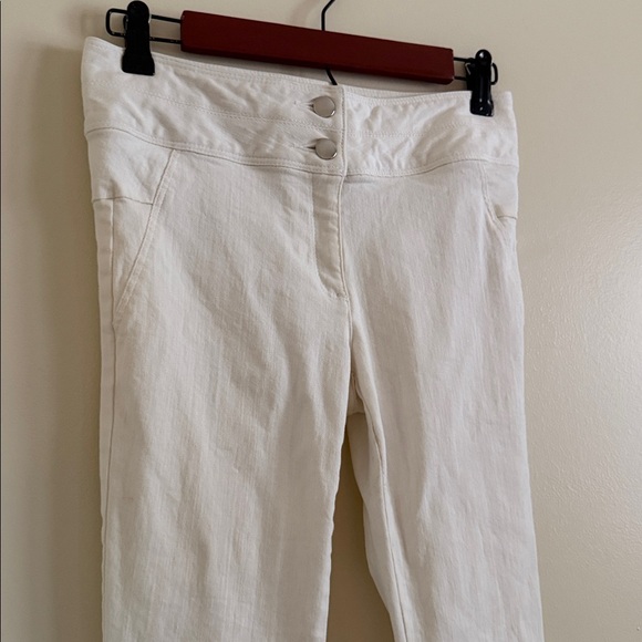 Veronica Beard White Flare Jeans - Picture 4 of 14